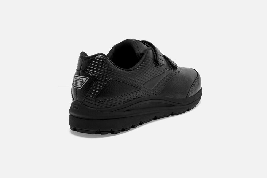 Addiction Walker V-Strap 2 Brooks Running Shoes NZ Mens - Black - HIYVPW-412